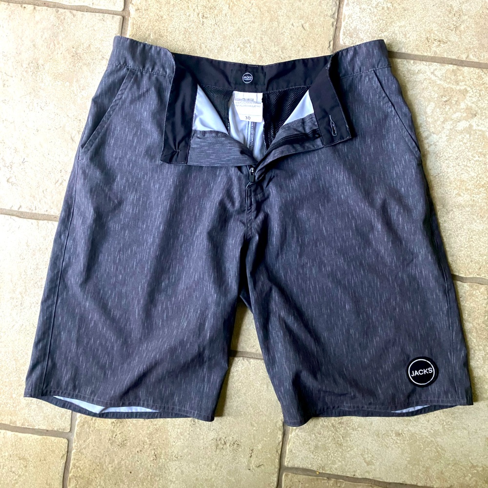 Vintage Jack’s Surfboards Drifter 21" Hybrid Walkshort Grey 30
